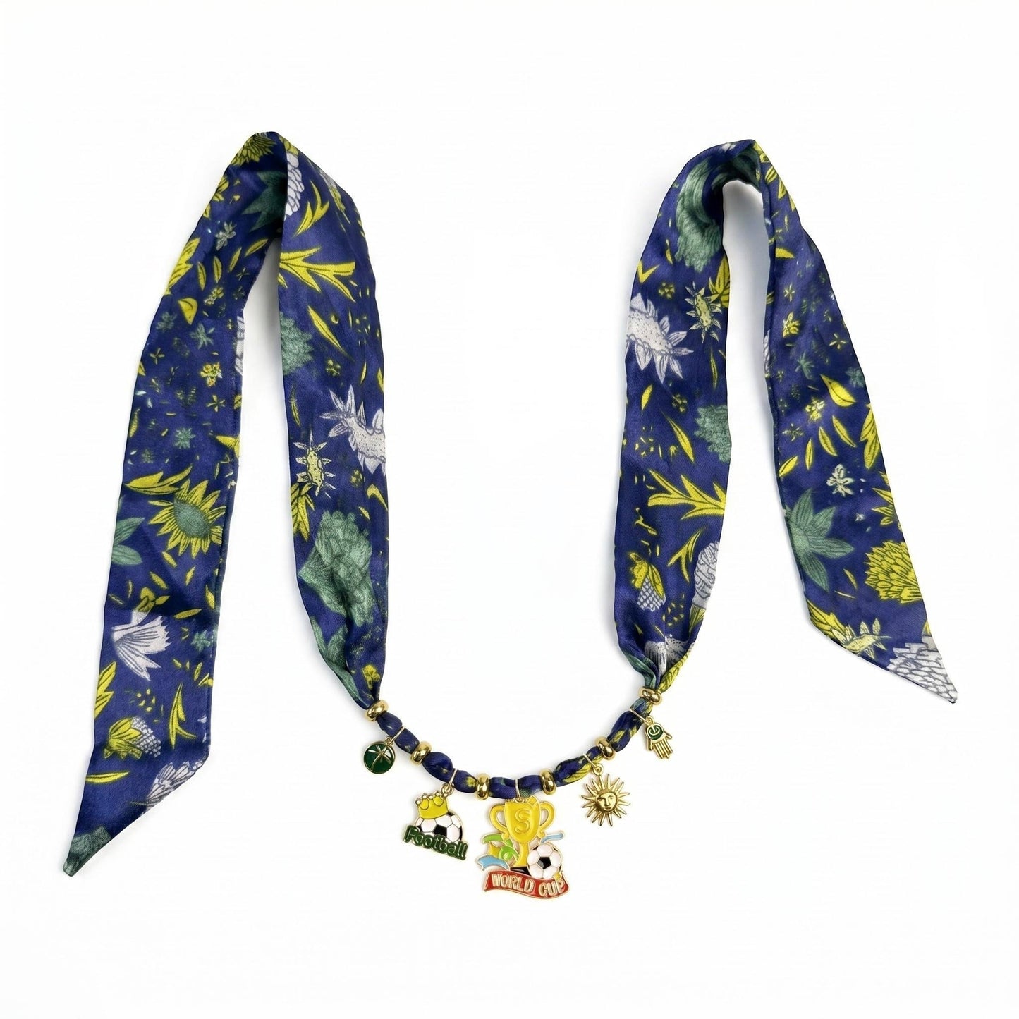 Royal Garden Silk Pet Scarf Necklace – Championship Football Game