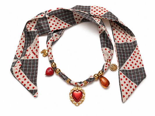 Sweetheart Pet Scarf Necklace