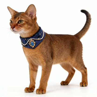 Velvet Blue Ocean Collar