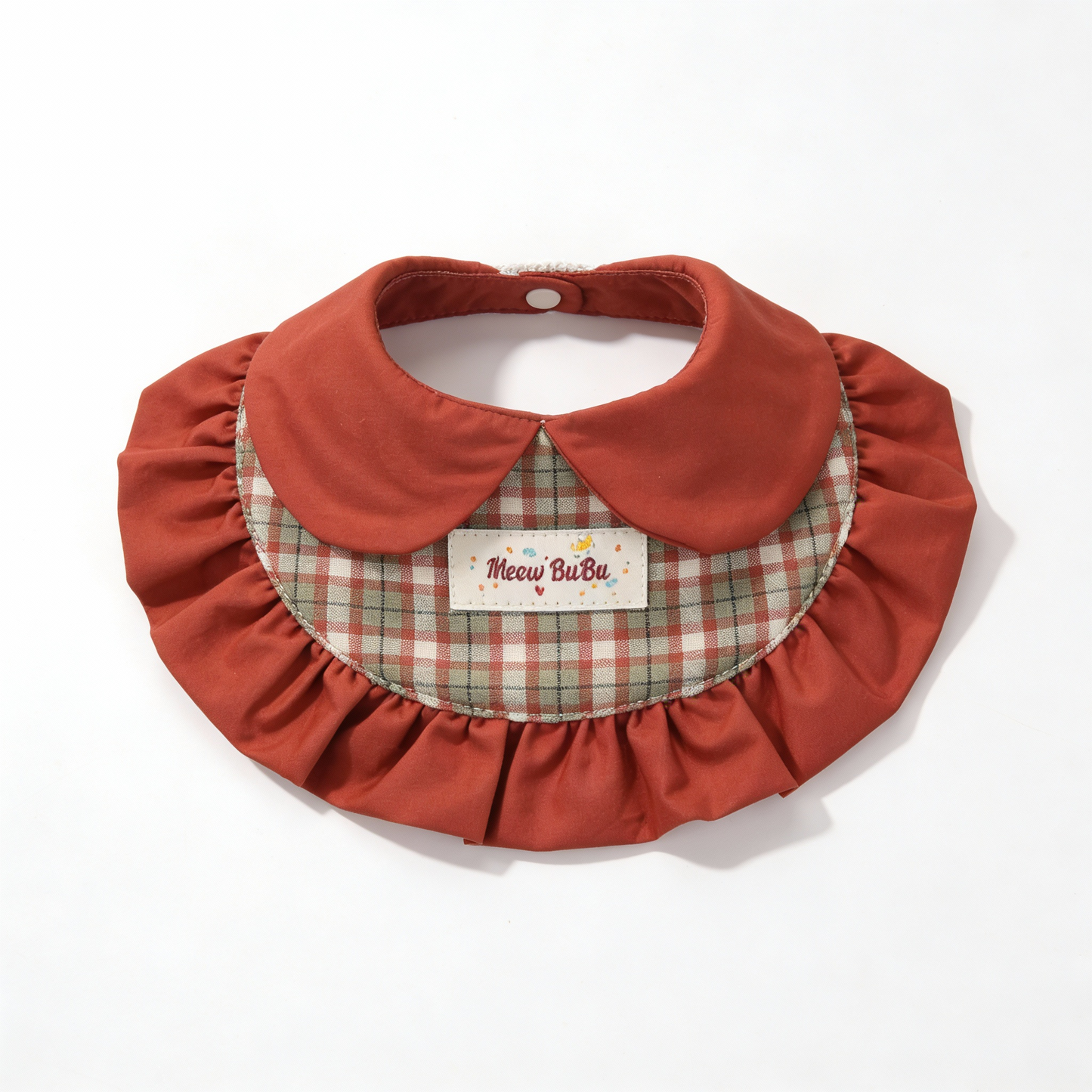 Caramel Maple Bibs - Sweetheart Collar