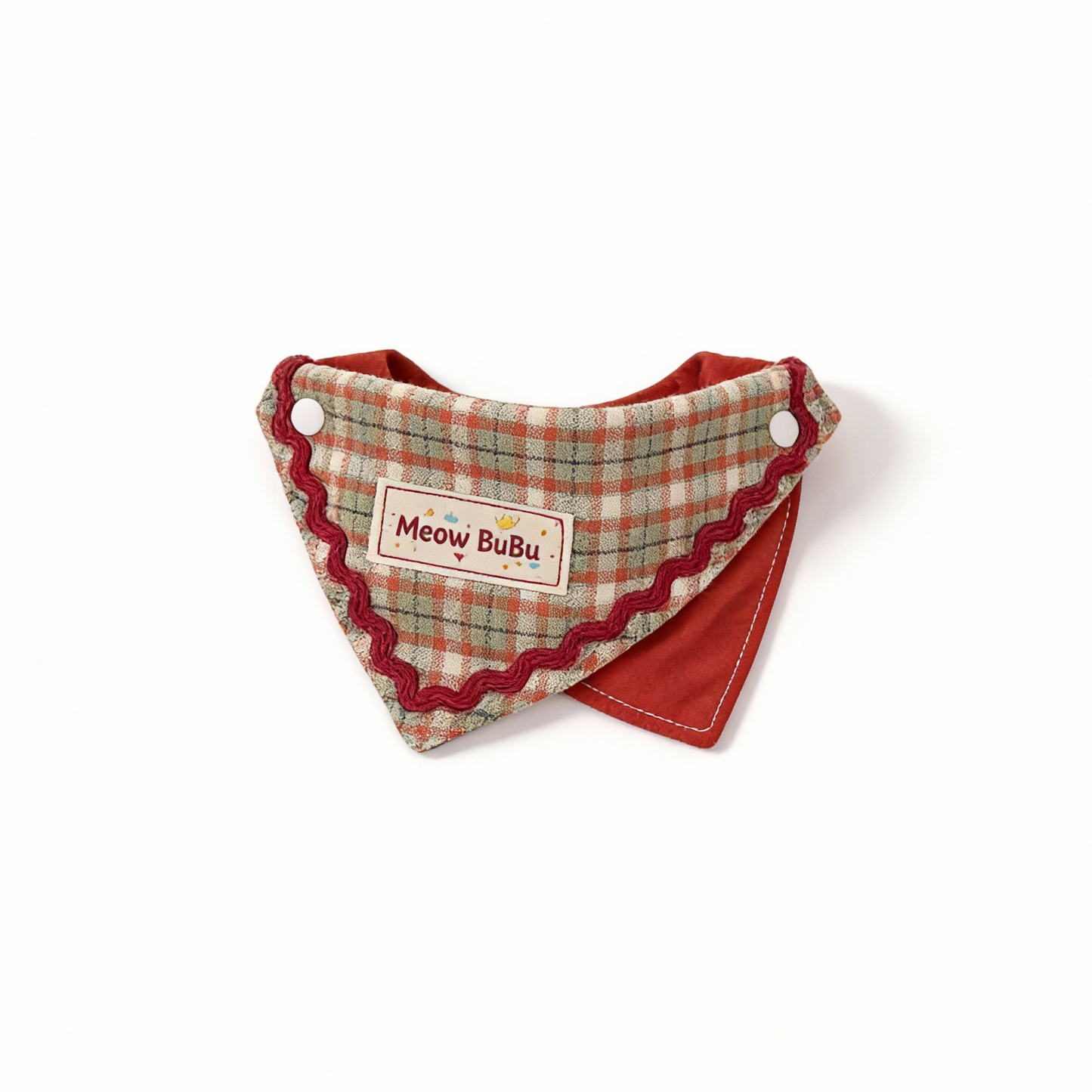 Caramel Maple Bibs - Classic Triangle