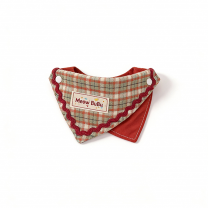 Caramel Maple Bibs - Classic Triangle