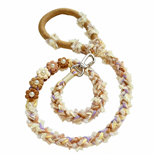 【Almond Milk】 DIY LEASH SET