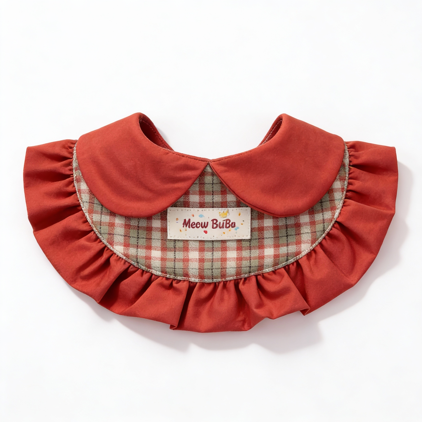 Caramel Maple Bibs - Sweetheart Collar