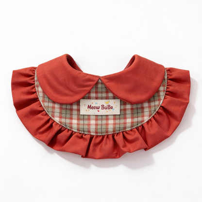 Caramel Maple Bibs - Sweetheart Collar