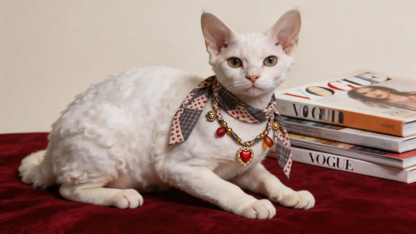 Sweetheart Pet Scarf Necklace