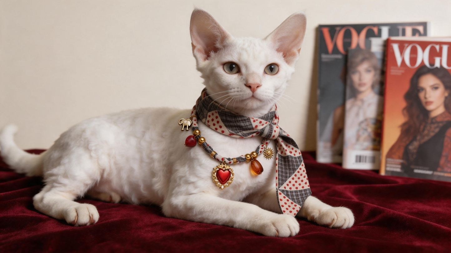 Sweetheart Pet Scarf Necklace